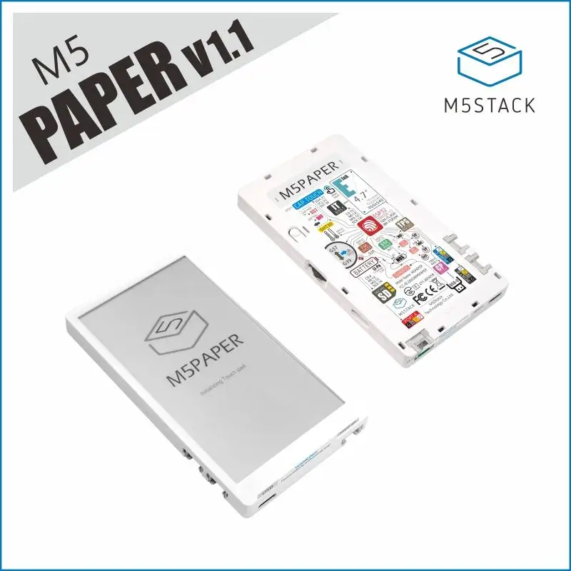 Imagem -02 - Kit Oficial de Desenvolvimento M5stack M5paper Esp32 V1.1 960x540 Display Eink de 47 235 Ppi