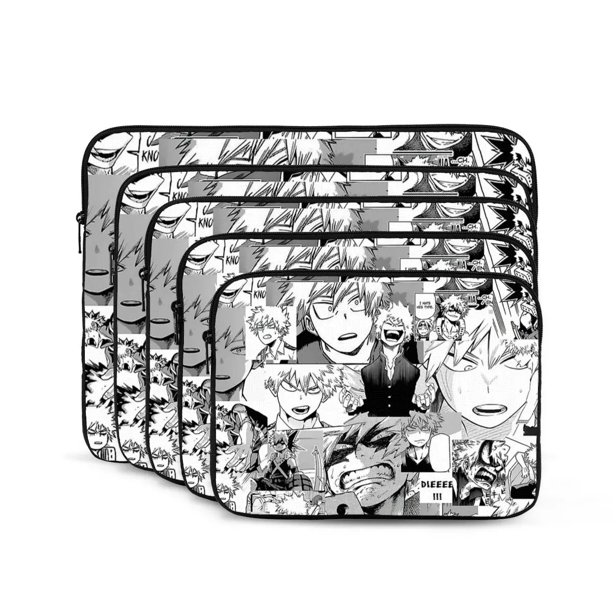 Katsuki Bakugou,Boku No Hero Academia Computer ipad Laptop Cover Case Laptop Sleeve Bag Portable Cover Fundas Pouch