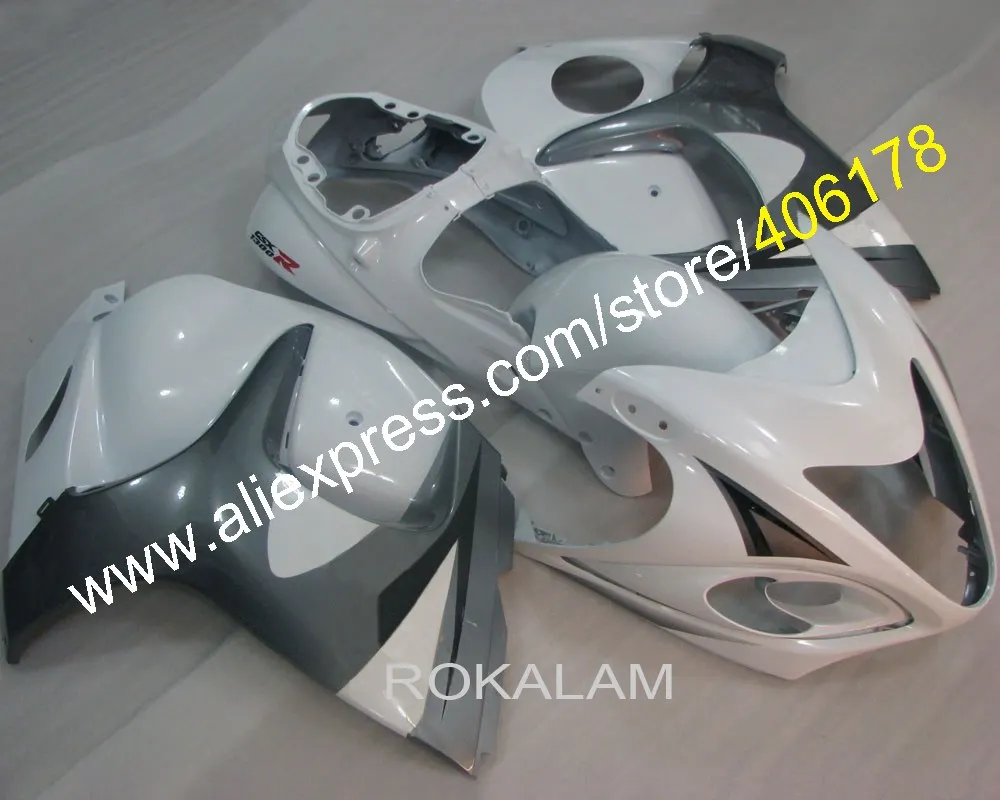 

GSXR1300 08-16 Fairings Kit For Suzuki GSX-1300 Hayabusa 2008-2016 White Gray Motorcycle Body Kits (Injection Molding)