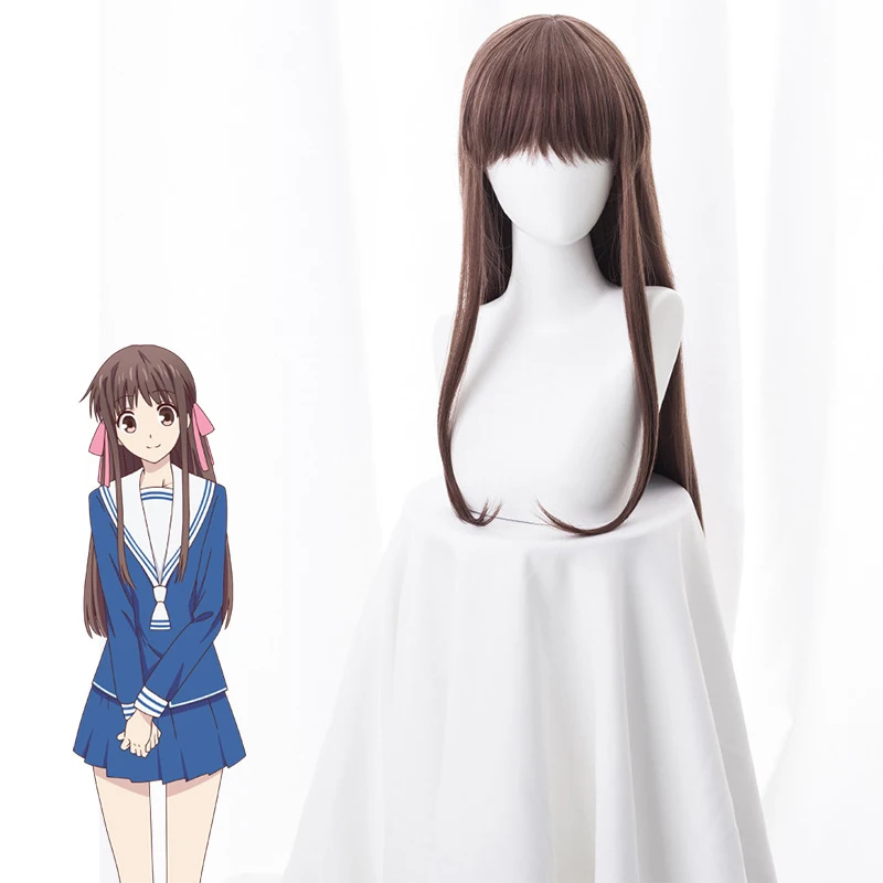 Anime Cosplay Costume Tohru Honda Cosplay Uniform JK Girl School Uniform Wig Women Sailor Costume Top Skirt