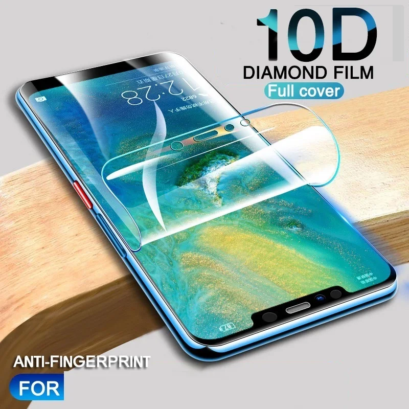 Protective On The For Huawei P8 P9 P10 P20 Lite Screen Protector For Huawei P20 Pro P9 P10 Plus Hydrogel Film Glas Film Case