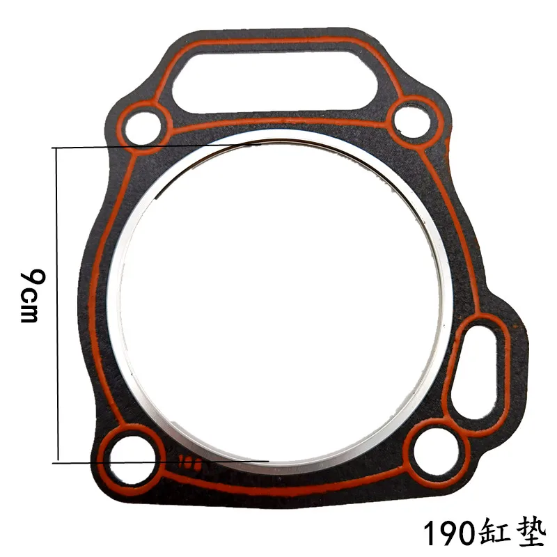 Gasoline engine generator accessories 188F 190F 192F GX390 GX420 GX440 cylinder head gasket