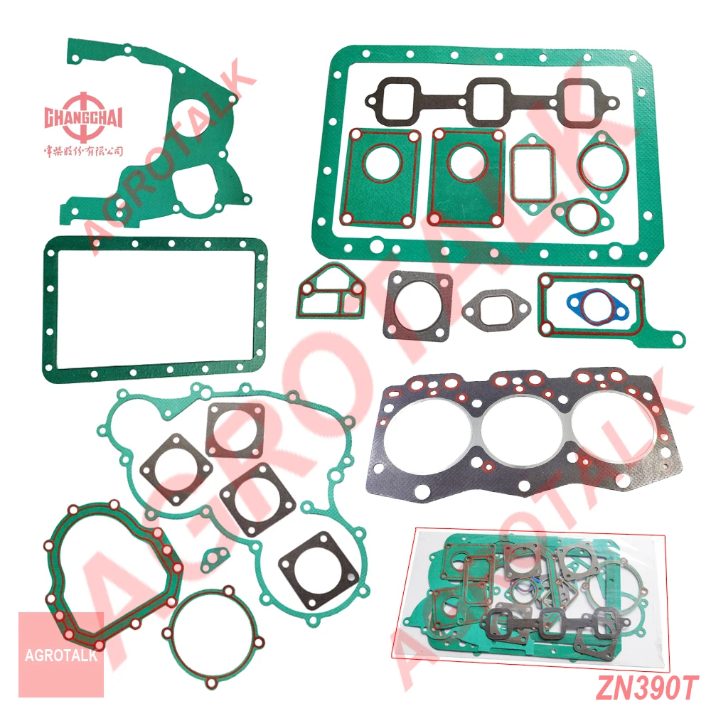 

Gaskets kit including cylinder head gasket for Changchai ZN390T / ZN390TE ( EPA model )