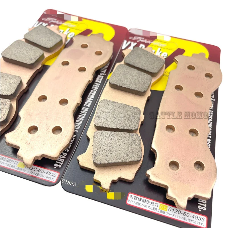 Front Rear Brake Pads For Honda GL 1800 B Goldwing J (Manual) GL1800 BD Tour J Airbag (DCT) 2018 2019 2020 2021 - view 5