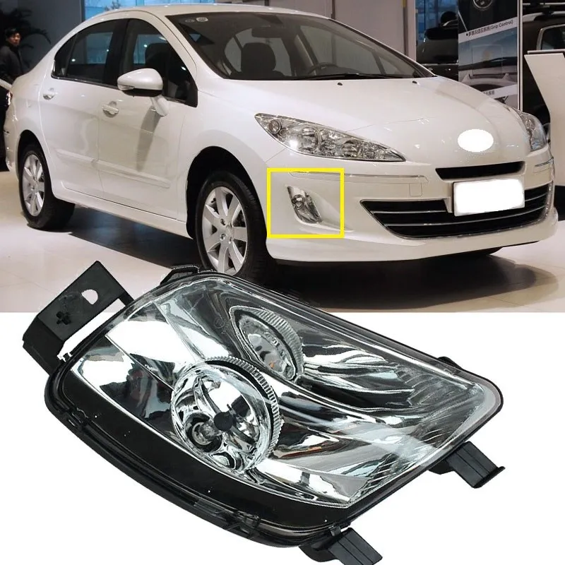 Yasong For Peugeot 408 2008 2009 2010 2011 2012 2013 For Peugeot 308 2007-2011 Front Bumper Fog Light Fog Lamp Foglight Foglamp