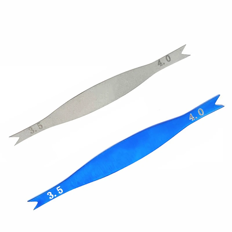 Kleszcze do mocowania powiek Braunstein 3.5-4.0, tytanowo-stalowe, chirurgiczne, do użytku medycznego