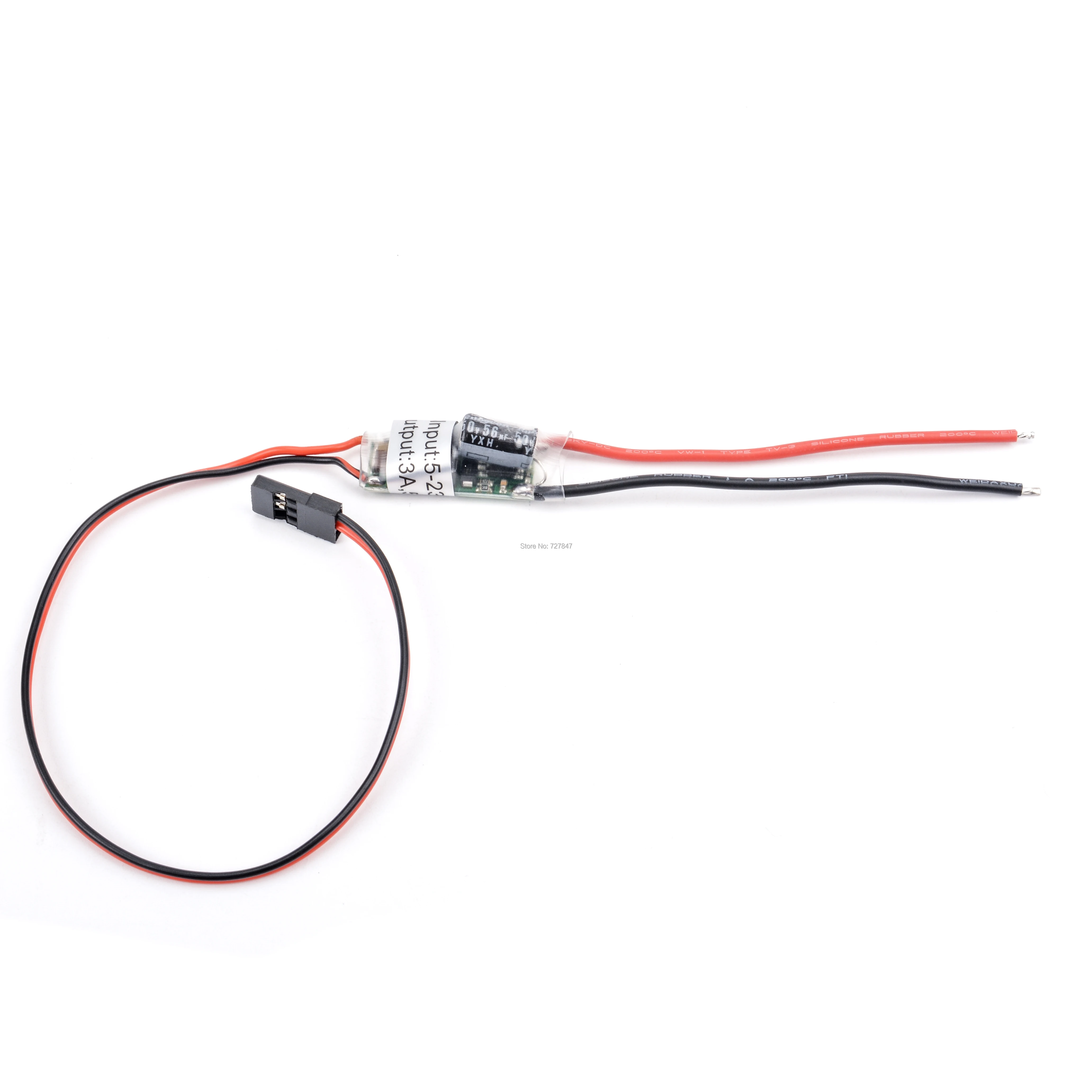 FPV RC UBEC BEC 5V 3A 5V/3A Lowest RF Noise BEC Full Shielding Antijamming Switching Regulator