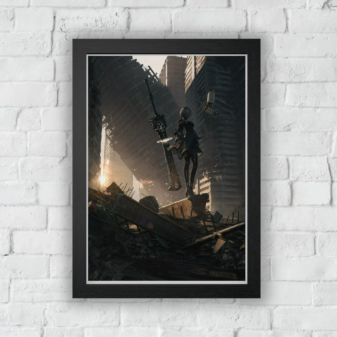 Nier Automata Video Game Canvas Poster Home Wall Painting Decoration (No Frame)