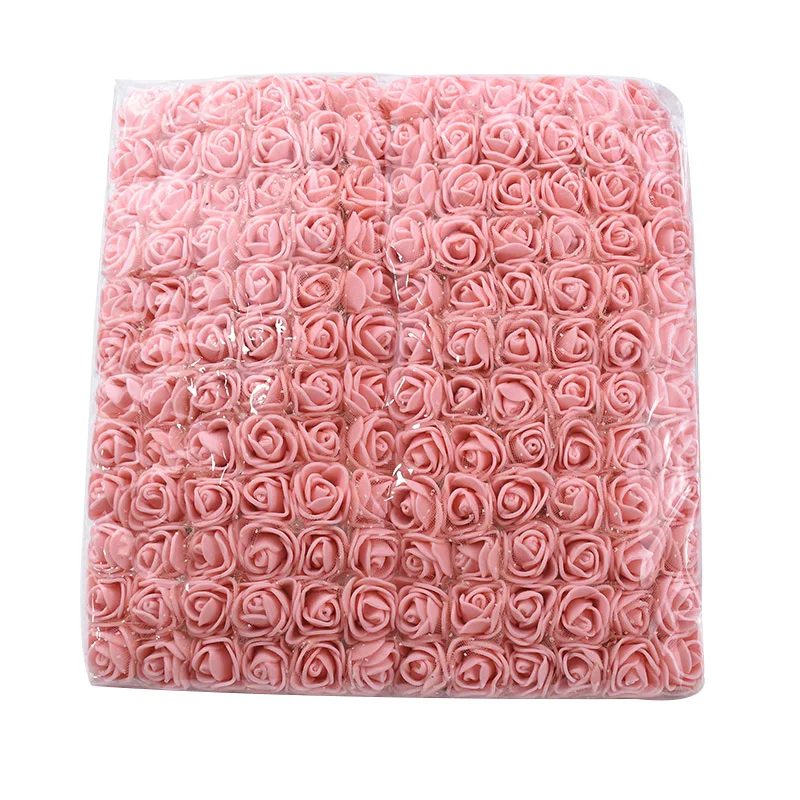 144 stücke Künstliche Blume PE Rose Outdoor UV Schutz Garten Bogen Kranz Hochzeit Hause Diy Geschenk Box Festival Sammelalbum Auto decor – Detail 24