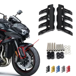 With Logo For KAWASAKI ZH2 Z H2 Motorcycle Front Fork Protector Fender Slider Guard Accessories Mudguard