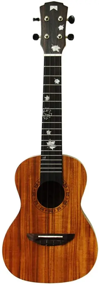 Mr.mai MMA Ukulele Concert 23 inch Ukulélé Koa Wood With Gig Bag/Straps/Capo/Tuner