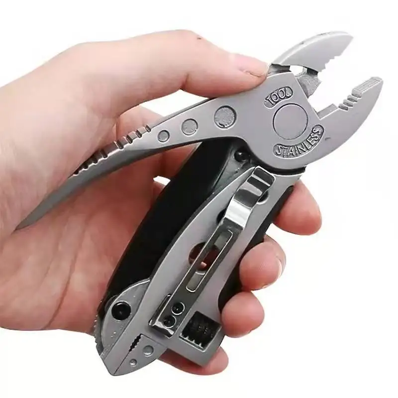 

Stainless steel Multifunctional tool Folding knife Camping Knife Outdoors EDC Rescue Tools Forceps screwdriver