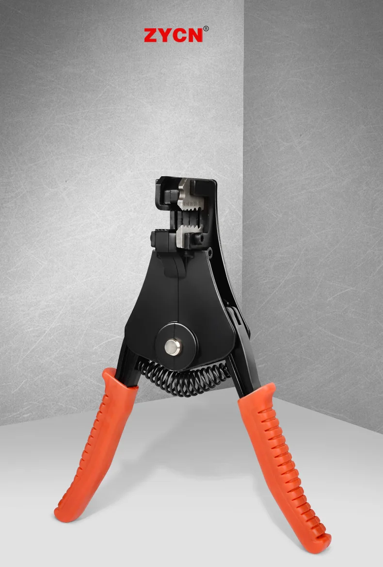 Multifunktionale automatische Abisolierzange HS-700A/B Crimpzange für Kabelenden 0,25-6 mm² Netzwerkkabelklemme und -schneider – Detail 2