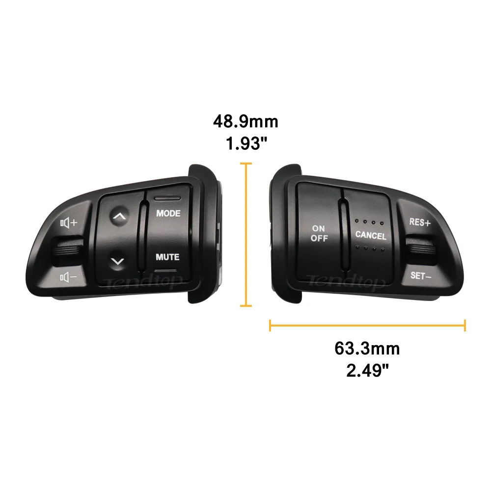 SUPERB For KIA Sportager Steering Wheel Cruise Controler Buttons Remote Control Volume Switch Car Accessories