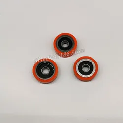 5PCS Edge Banding Machine Tracking Wheel 31 * 8 * 10PU Wheel Profiled Wheel Flush Rubber Wheel Woodworking Accessories