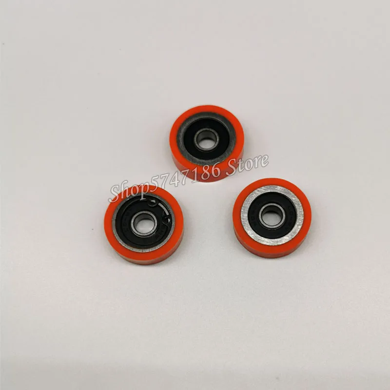 Roda Perfilada 31*8 10pu Peças Máquina de Orlar Roda de Borracha Acessórios de Marcenaria