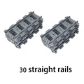 30 rieles rectos