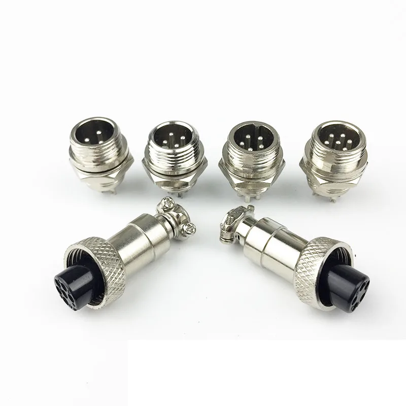 1 компл. 7/16 "GX12 2 3 4 5 6 7 контактный штекер 12 мм M12 панель провода Циркулярный авиационный разъем DF12 M12