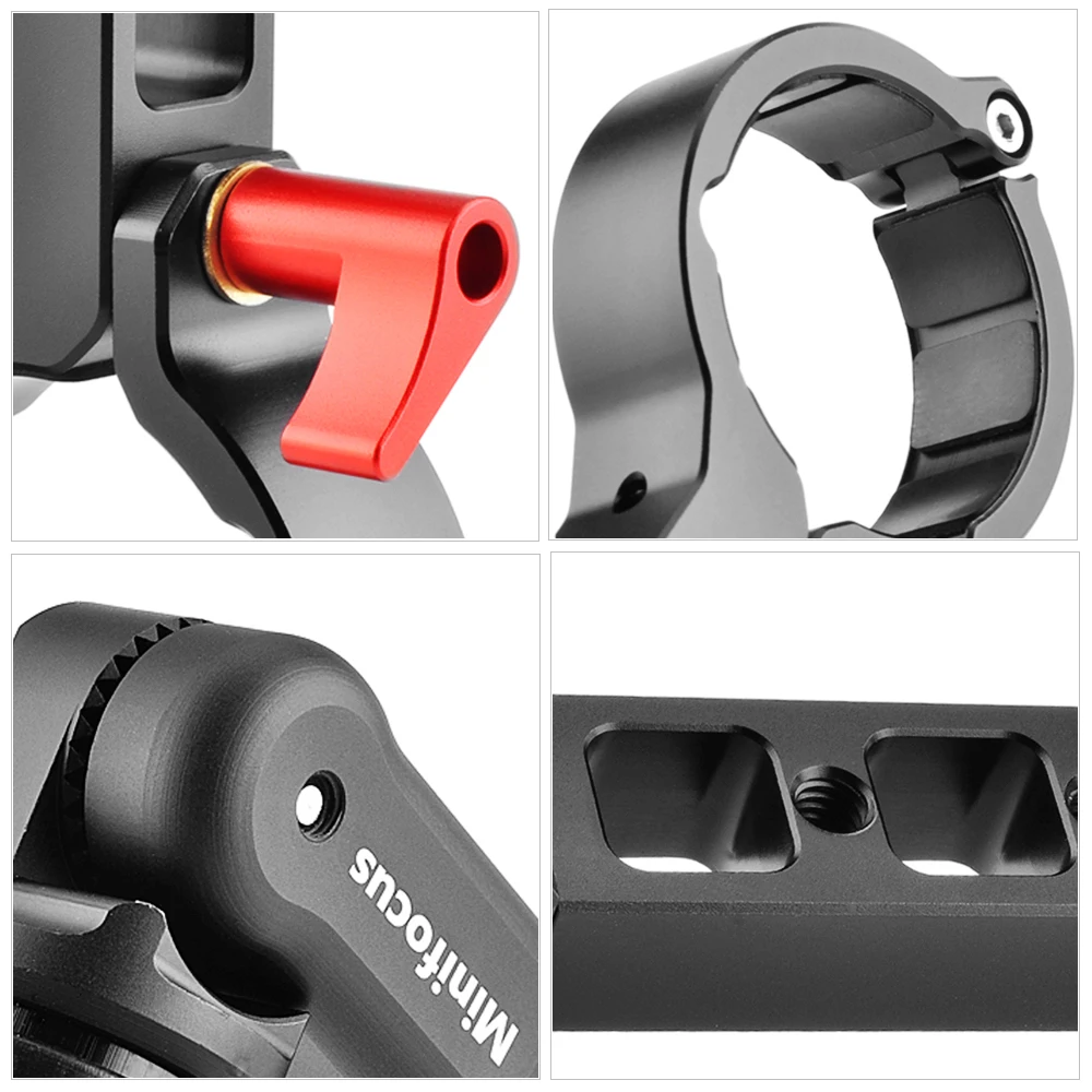 Adjustable Handle Hand Grip for DJI Ronin S Zhiyun Crane 2S Crane 2 Gimbal Handgrip Neck Ring Mounting Clamp Extension Accessory