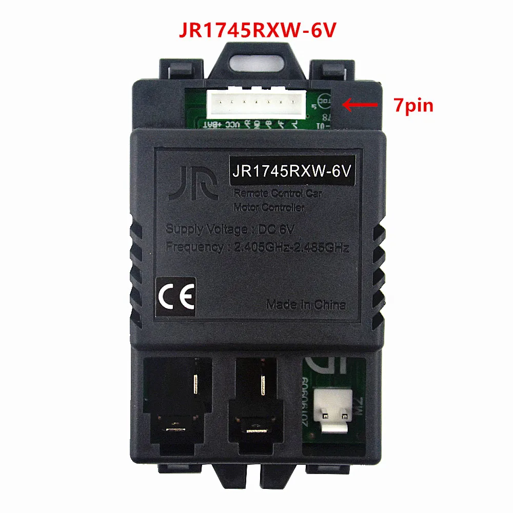 JR1745RXW-6V children's electric car 2.4G remote control receiver JR1745RX-6V 7pin line motherboard controller accessories