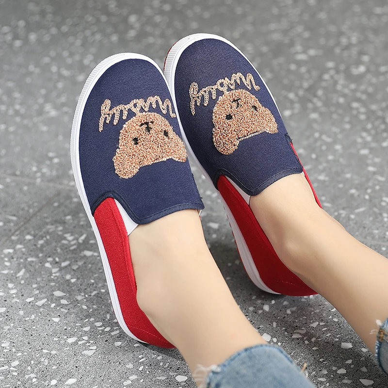 women's shoes in the spring and autumn new flat casual shoes female joker soft bottom a pedal lazy shoes for women's shoes