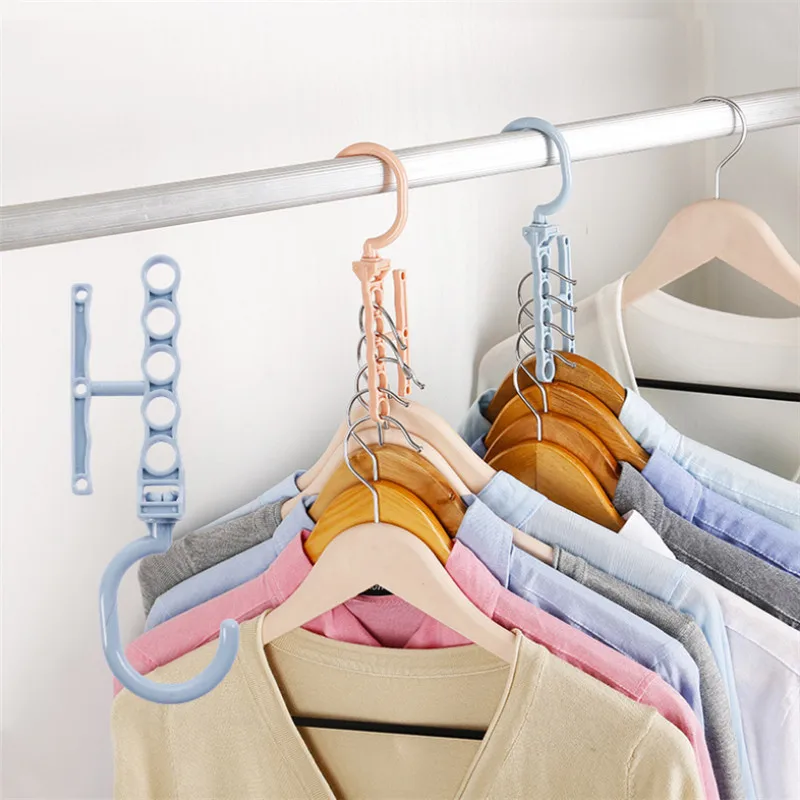 Rotatable Clothes Hanger Handbag Coat Scarf Hang Organizer Detachable Clothes Dryers Closet Space Saving Organizer Wholesale