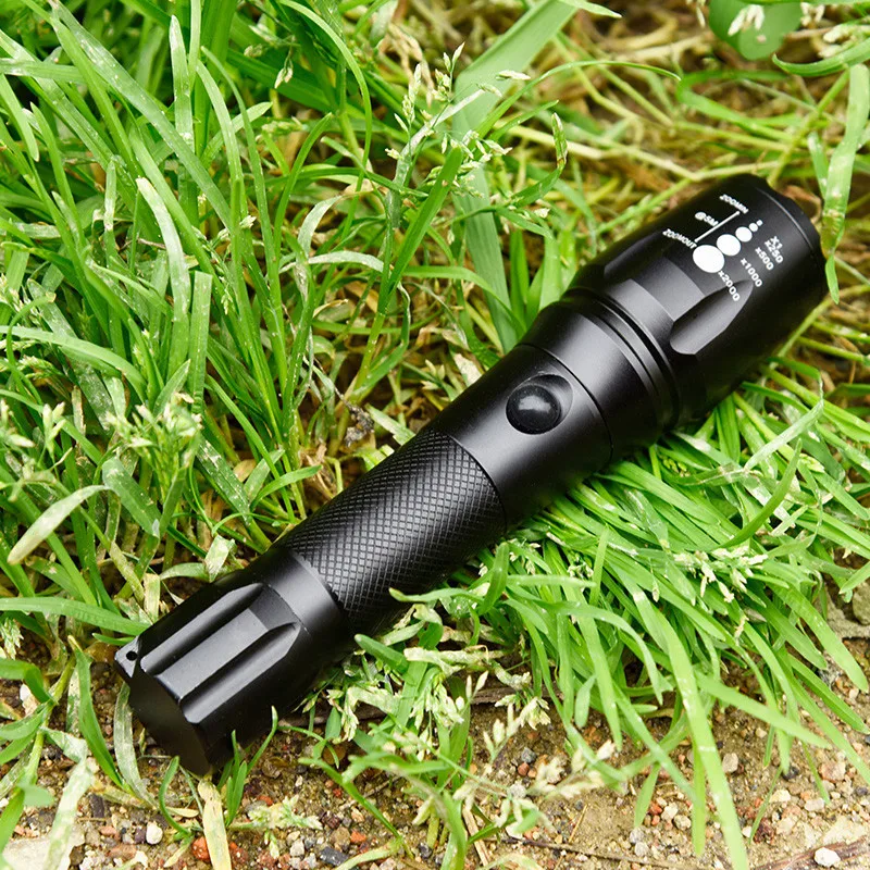 C2 15000LM LED Flashlight Rechargeable Tactical Torch Super Powerful 5 Modes Zoomable Bicycle Light For Camping Outdoor Hiking