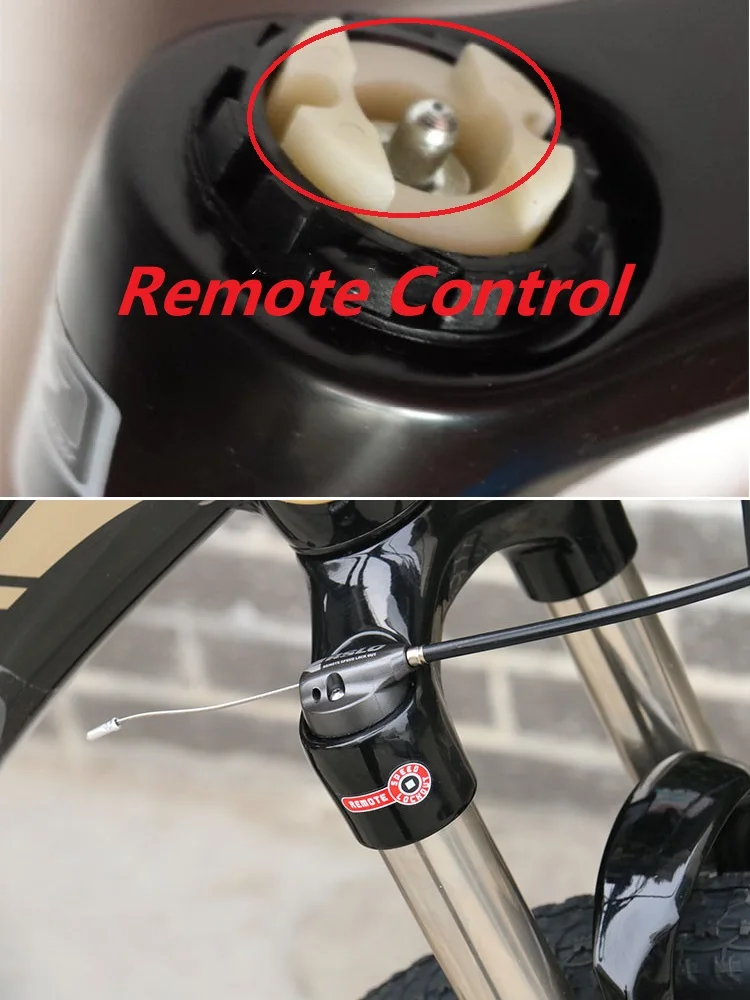 For Suntour XCM XCR Raidon Fork Damping Remote Lockout Assembly Lock Out Handlebar Lever Damper Cable Control Switch