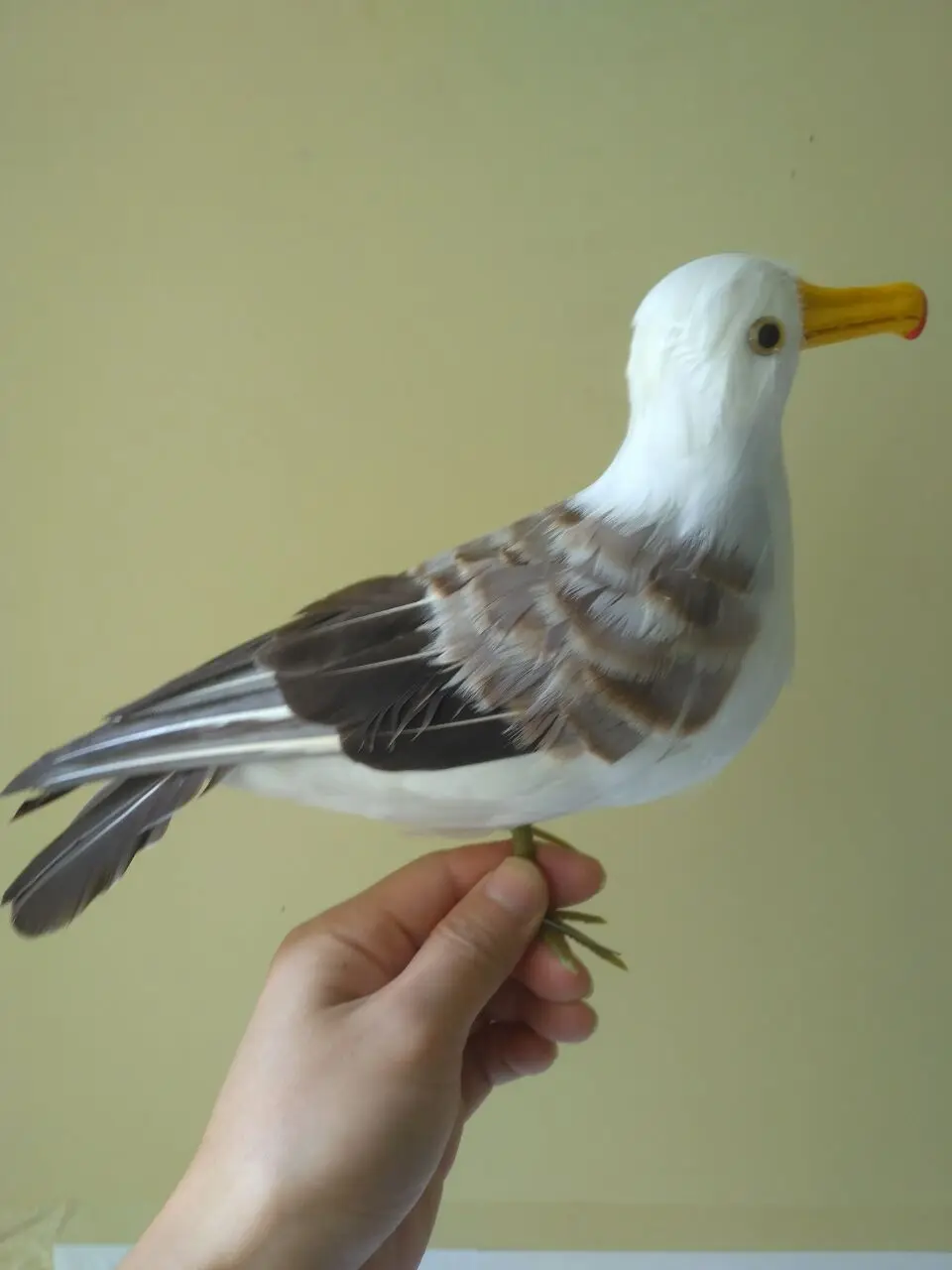 big real life seagull model foam&feather standing seagull bird gift about 30x20cm xf3000