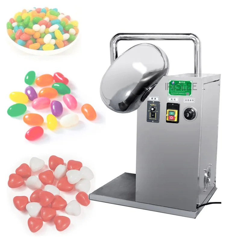 Chocolate candy sugar coating machine tablet coater for sale