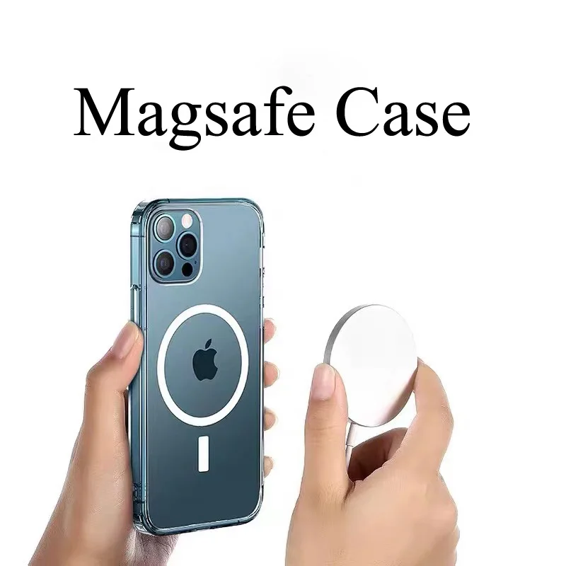 Personalize name Magsafe Magnetic Wireless Charging Case for iPhone 12 11 13 15 16 Pro MAX XR X XS MAX 14 16Plus Shockproof Case