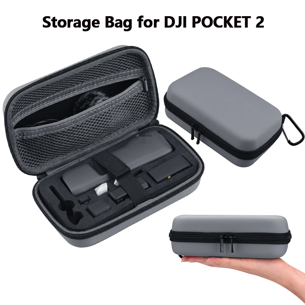 Сумка для хранения DJI Pocket 2 Mini Creator, комбинированный чехол для переноски, портативный, противоударный, для путешествий