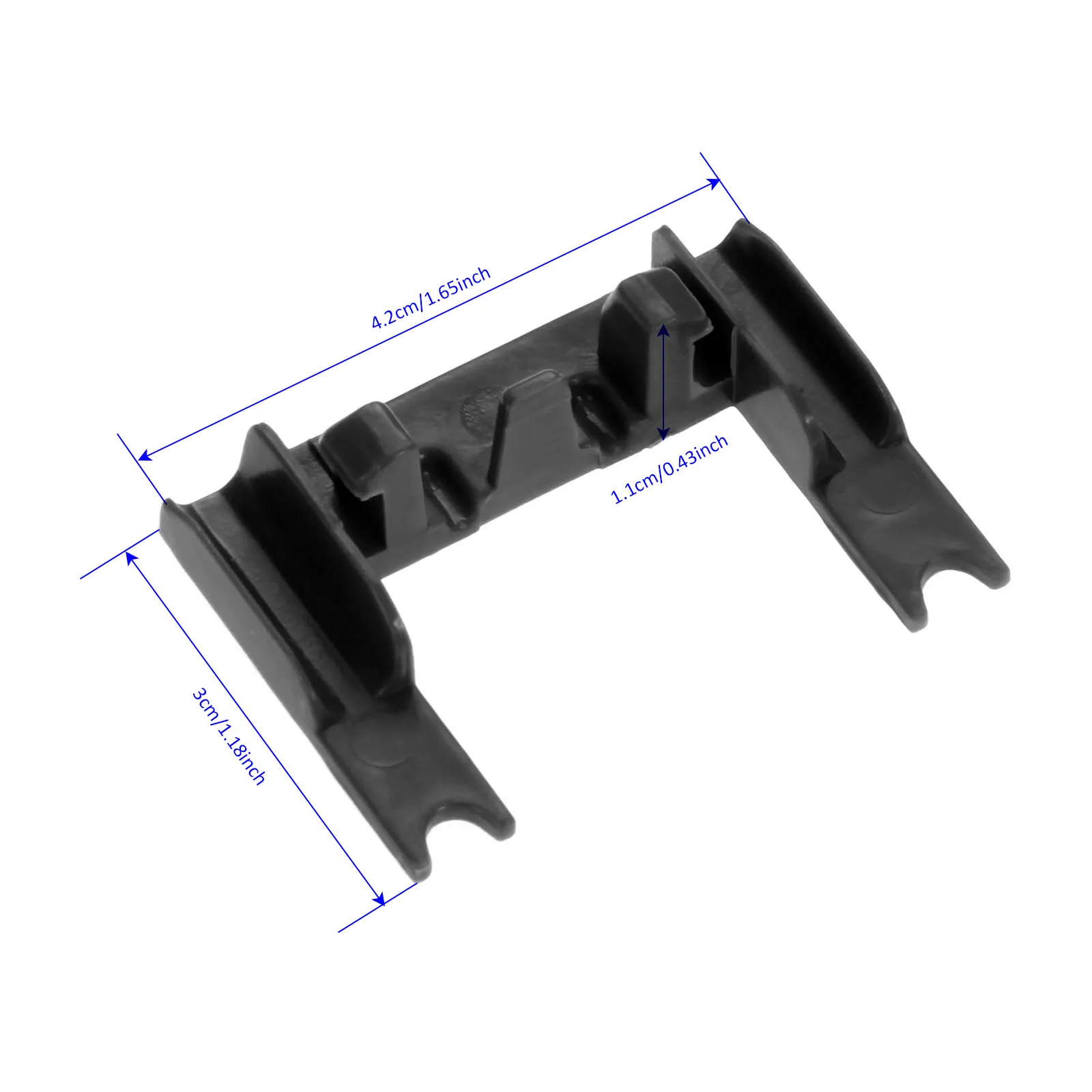 2Pcs W10250160 Replacement Dishwasher Adjuster Arm Clip-lock Fits Kenmore