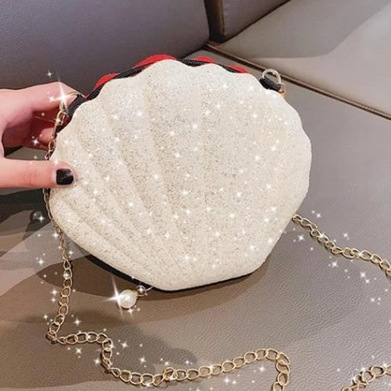 Female Creative Shoulder Bag Elegant Shell Crossbody Bag Harajuku Handbag PU Shoulder Messenger Bag 2023 New Style Fashion