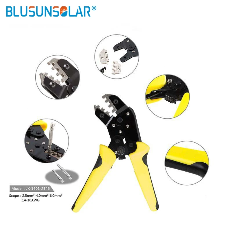 SOLAR PV Crimping Tool for SOLAR PV Connector Solar Cable 2.5/4/6mm2,PV Crimping Tools Pliers For DIY Solar Power System