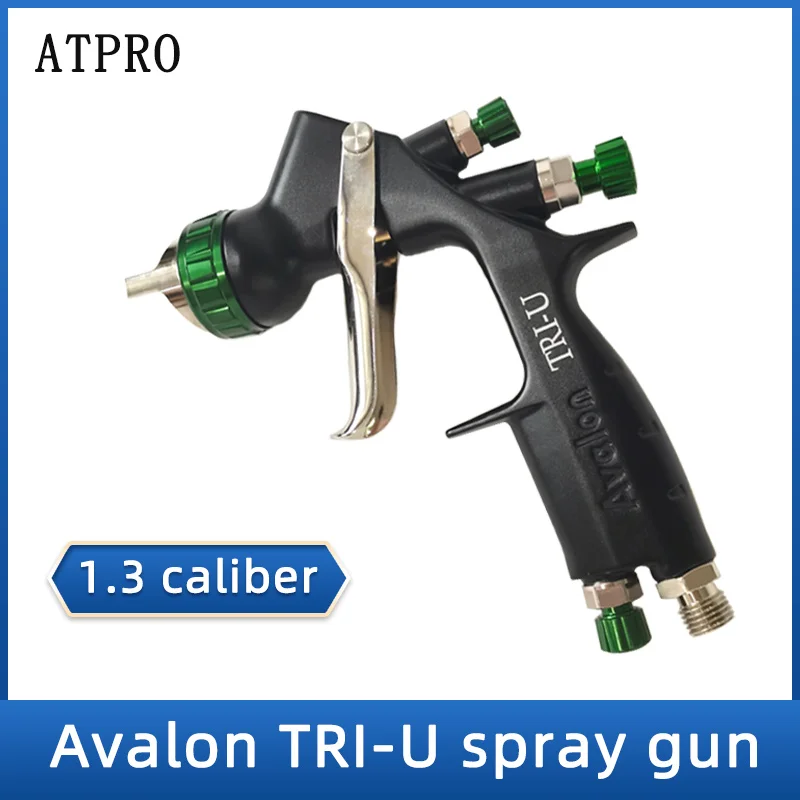 Avalon Spray Gun TRI-U Automotive Paint Topcoat Spraying 1.3 Caliber High Atomization Slit Nozzle Spray Gun