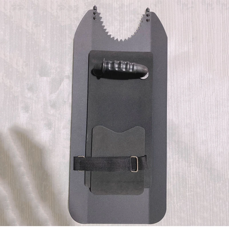 Hand-held Arm Shield Security Patrol Equipment Tactical Self Protection Aluminium Alloy-Shield Training Multifunctional