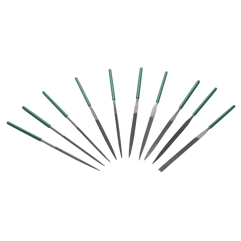 LAOA Kim Cương Tập Tin Hình Tam Giác Kim Loại Tập Tin Bằng Phẳng Tập Tin 5X180Mm Khắc Dụng Cụ