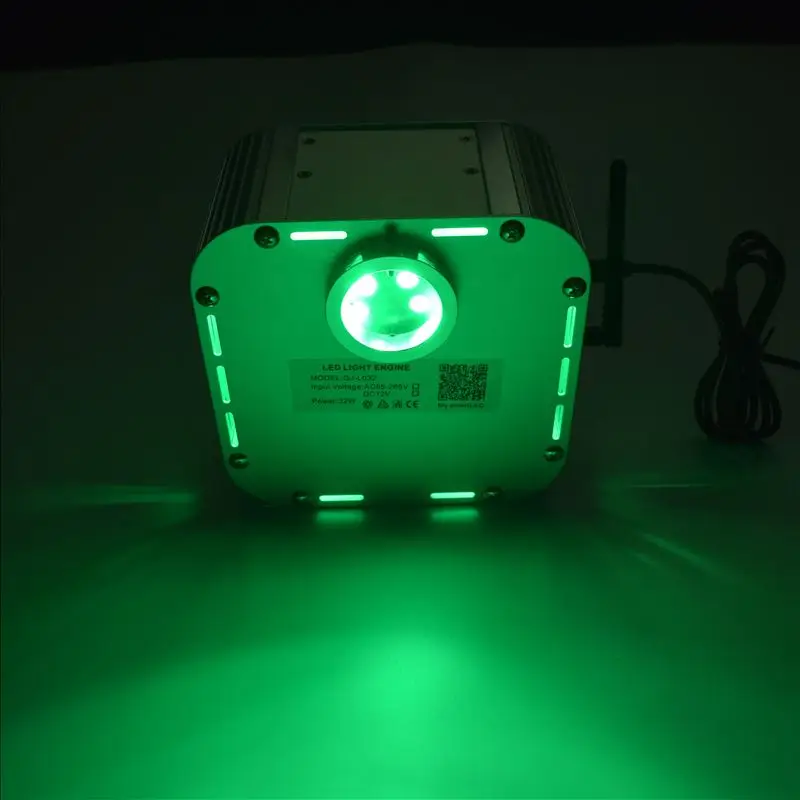 Imagem -05 - Fibra Óptica Led Light Engine para Teto Twinkle Decore Bluetooth App 32w 1x Rgbw