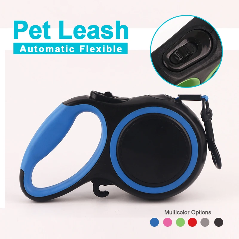 

3M Durable Dog Leash Automatic Retractable Nylon Dog Lead Extending Puppy Walking Running Leads For Small Medium Dogs Pet Suppy