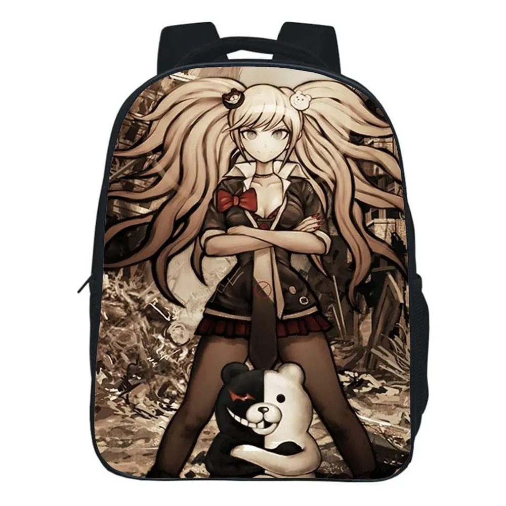 

Hot Anime Danganronpa Backpack Mini School Bag Children Cartoon Kindergarten Rucksack Baby Boys Girls Kids Knapsack Mochila