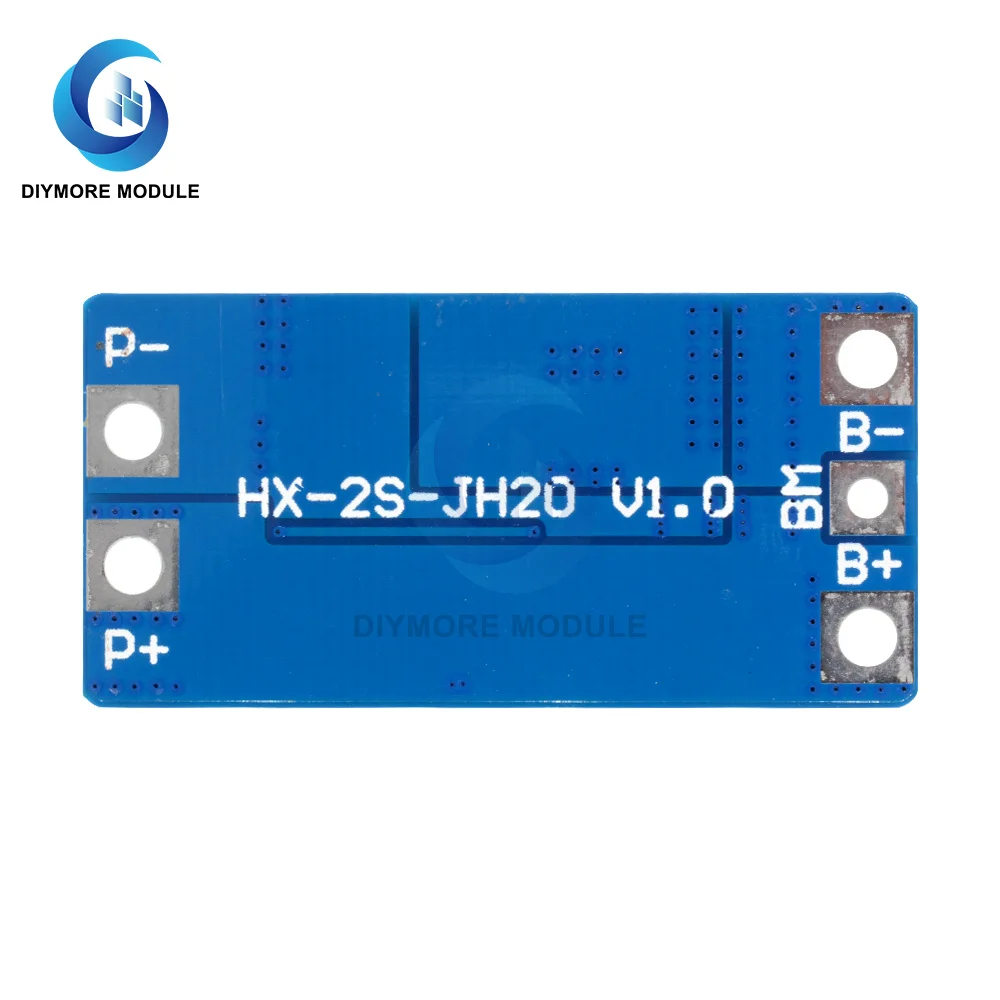 Lifepo4/Lithium BMS 2S 10A 8.4V 7.4V 18650 Battery Protection Board PCB PCM with Balance For Li-ion Lipo Pack Power Bank Charge