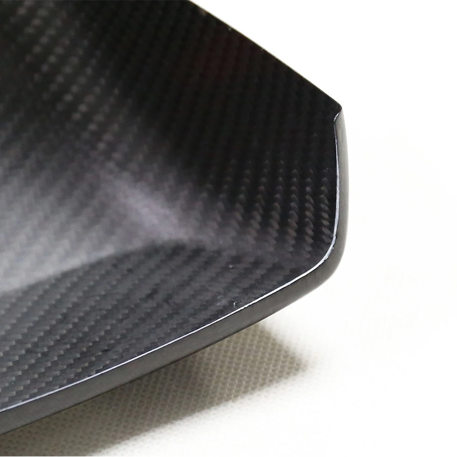 غطاء مرآة الرؤية الخلفية لسوبارو WRX STi 2015 2016 2017 2018 2019-2021 ألياف الكربون الحقيقية الخارجية إضافة على غطاء الرؤية الخلفية الإسكان