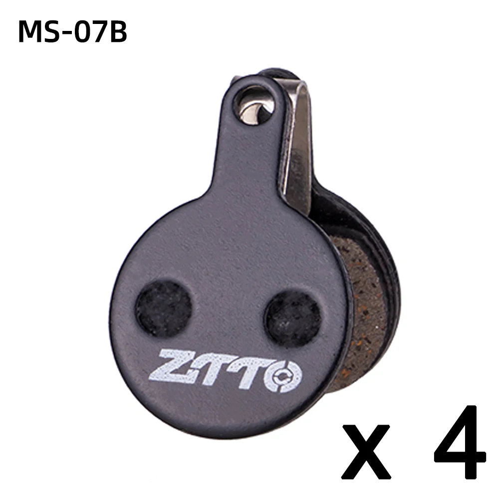 ZTTO 4 Paar MTB Halbmetall-Fahrrad-Bremsbeläge, leise Keramik für Fahrrad-Scheibenbremse M8020 M6100 MT200 Führungscode E9 DB ER MT6 MT4
