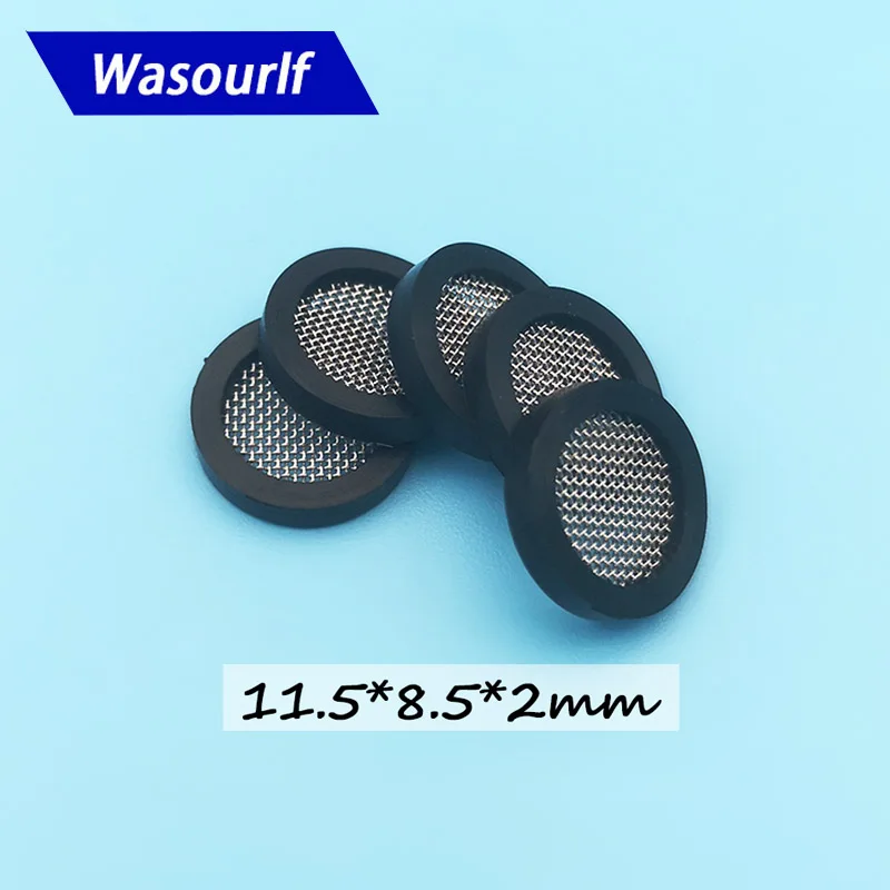 

Wasourlf 5 PCS Round Flat Mesh Gasket 11.5mm Diameter Pipe Machine Rubber Ring Hermetic Seal Water Bathroom Accessories Sealer