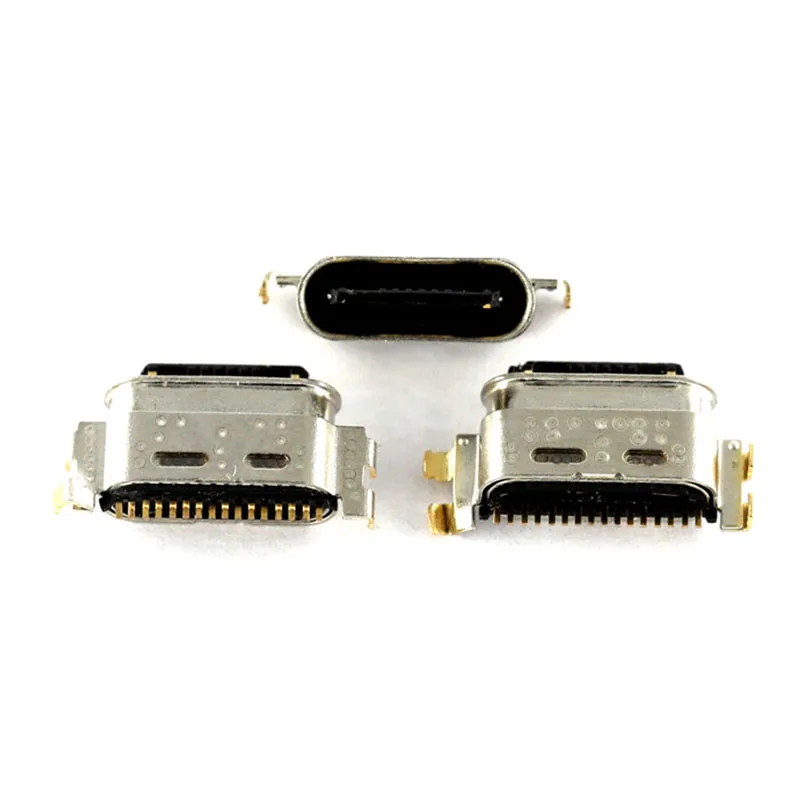 10 pçs/lote tipo-c micro carregador usb porto de carregamento doca tomada jack conector para oppo a5 2020/a9 2020 a11 a11x