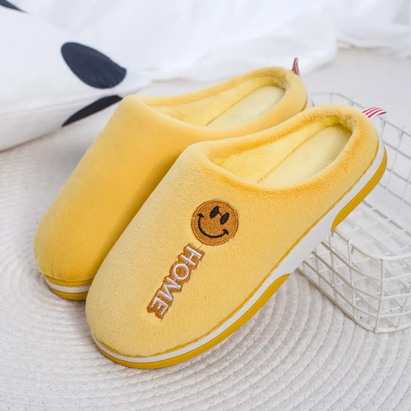 Fashion New Products Women's Autumn and Winter Warm Cotton Slippers Women's Home Non-slip Thick Plush Slippers