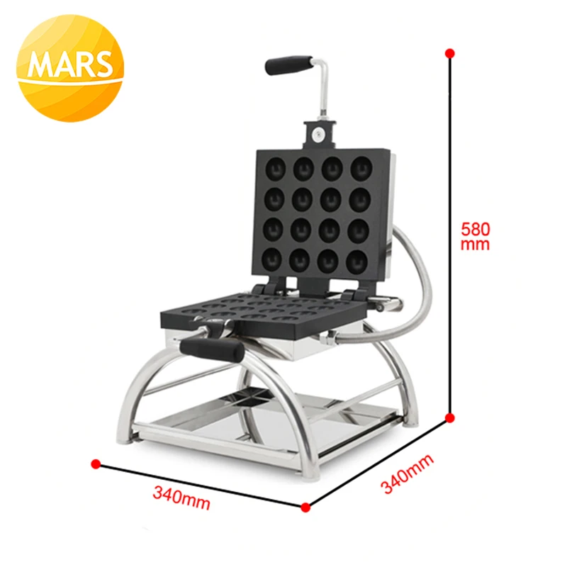 ใหม่เกาหลีอาหารรูปวาฟเฟิล Baker Non-Stick Wafle PAN 16 หลุม Octopus Balls MINI วาฟเฟิลเค้ก maker 220 V 110 V