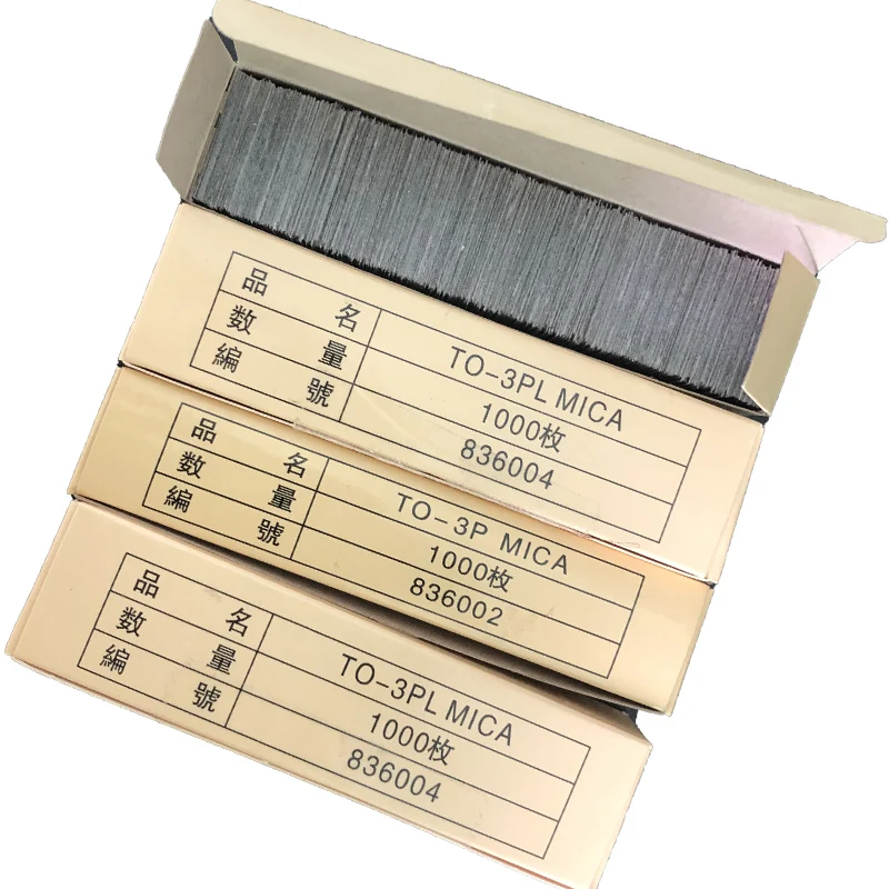 고온 테스트/AFM SEM 기판 재료 용 천연 투명 운모 시트 1 Box 1000pcs 절연