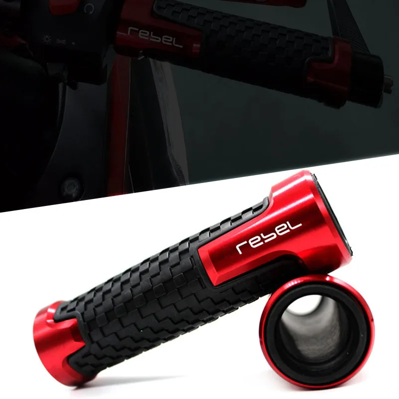 Резиновые ручки для мотоциклов, подходят для REBEL CMX 300 500 CMX300 CMX500 7/8 дюйма
